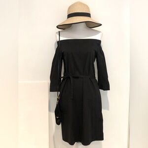Theory Off The Shoulder Mini Dress Size 4